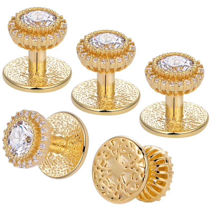 tuxedo studs and cufflinks