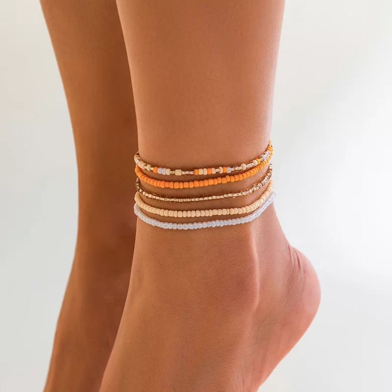 beaded anklets