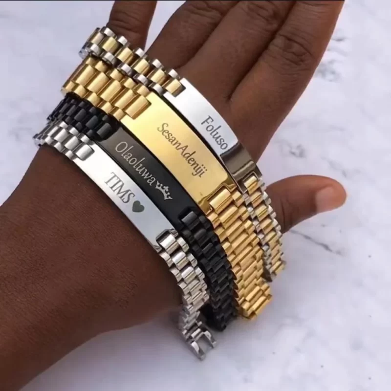 engraved bracelets