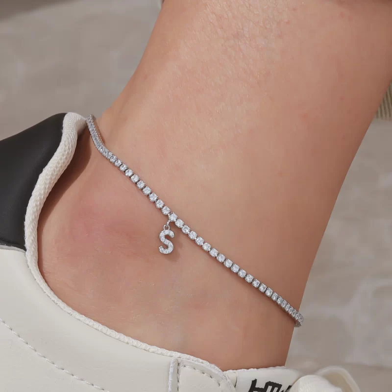 personalized anklets