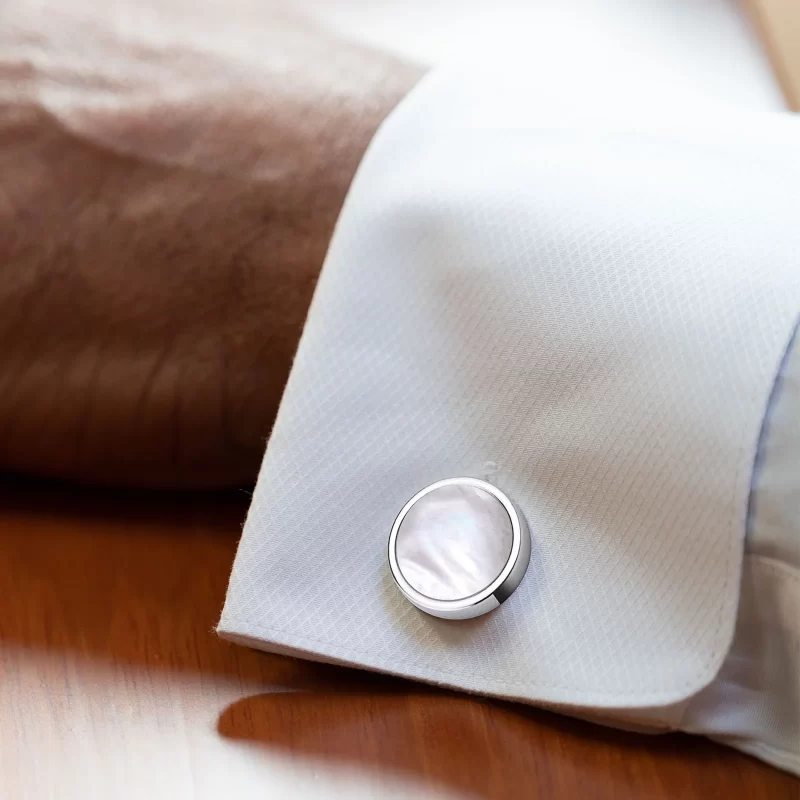 mother of pearl cufflinks