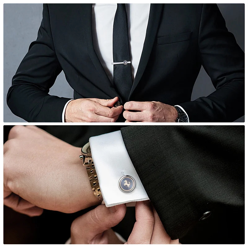how to wear cufflinks