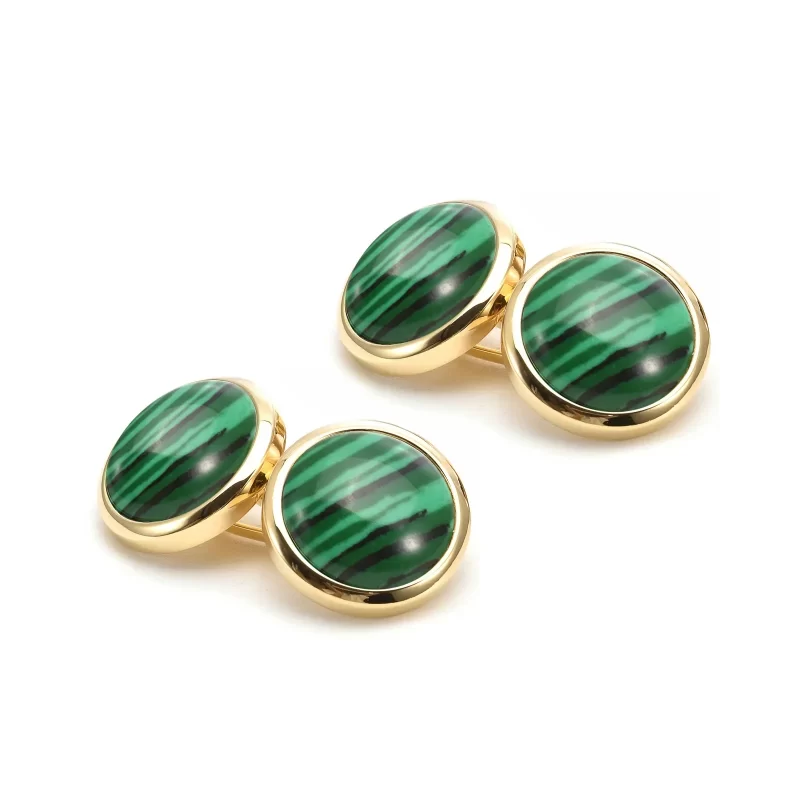 emerald cufflinks