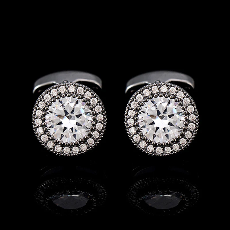 diamond cufflinks