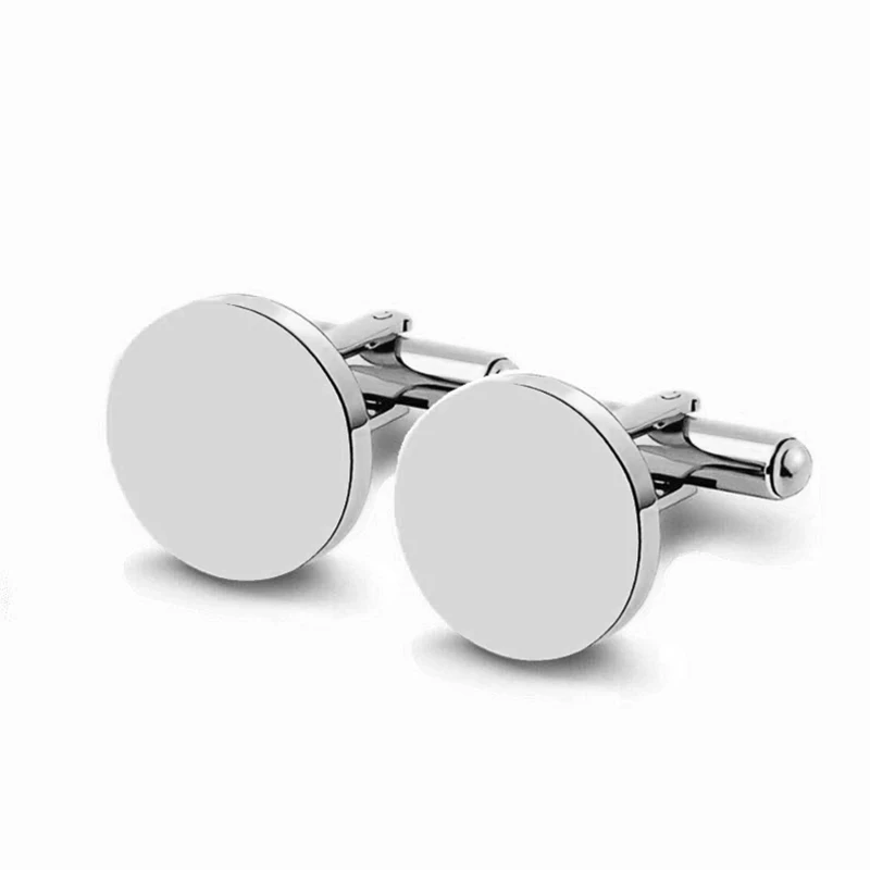 silver cufflinks