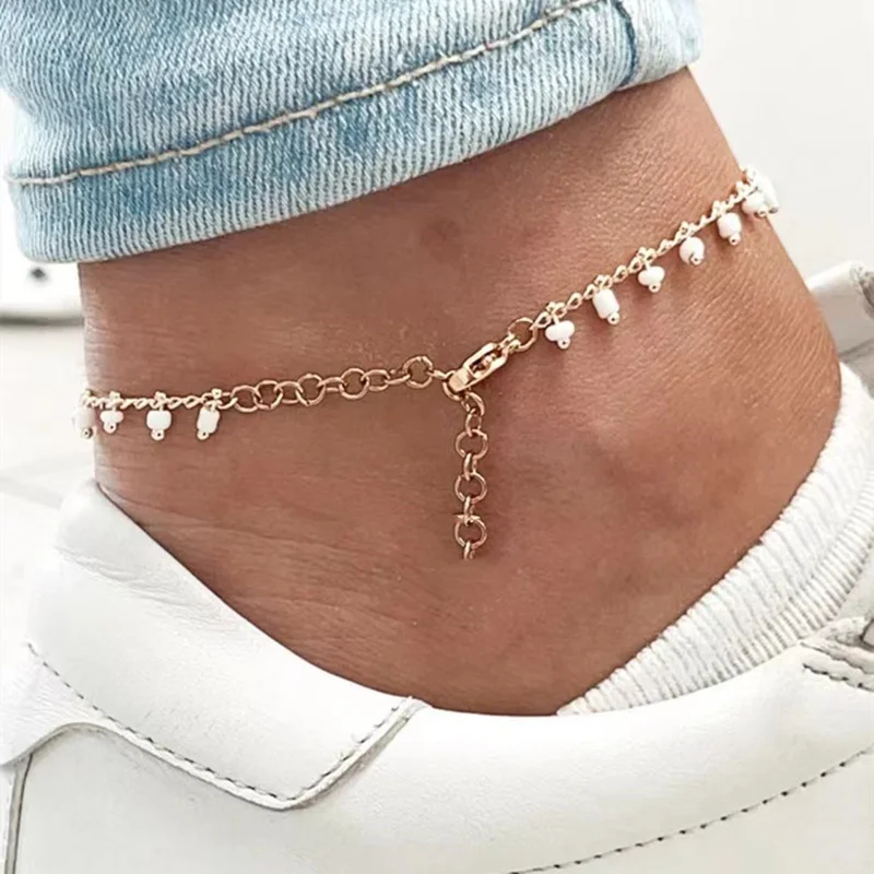 pearl anklets