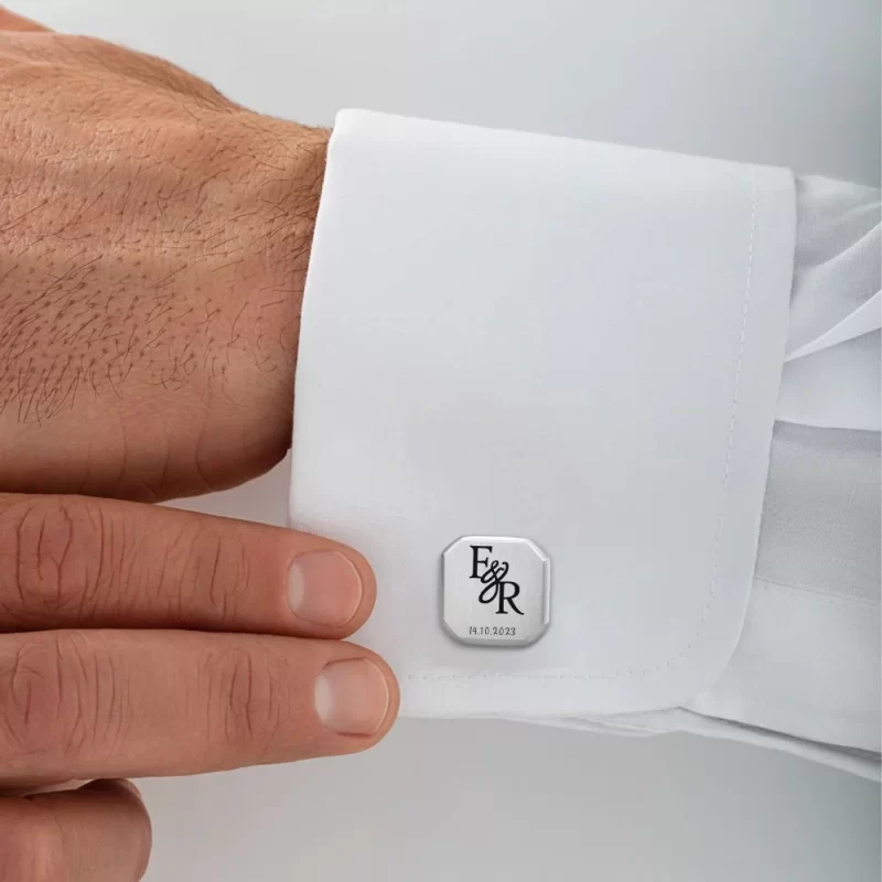 engraved cufflinks