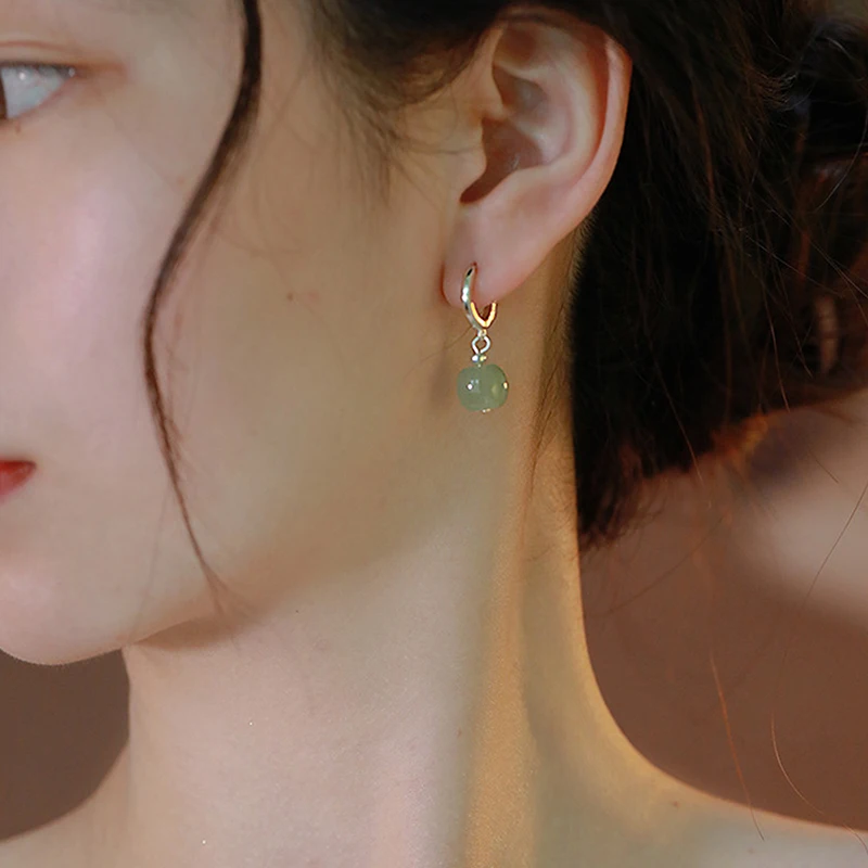 jade earrings