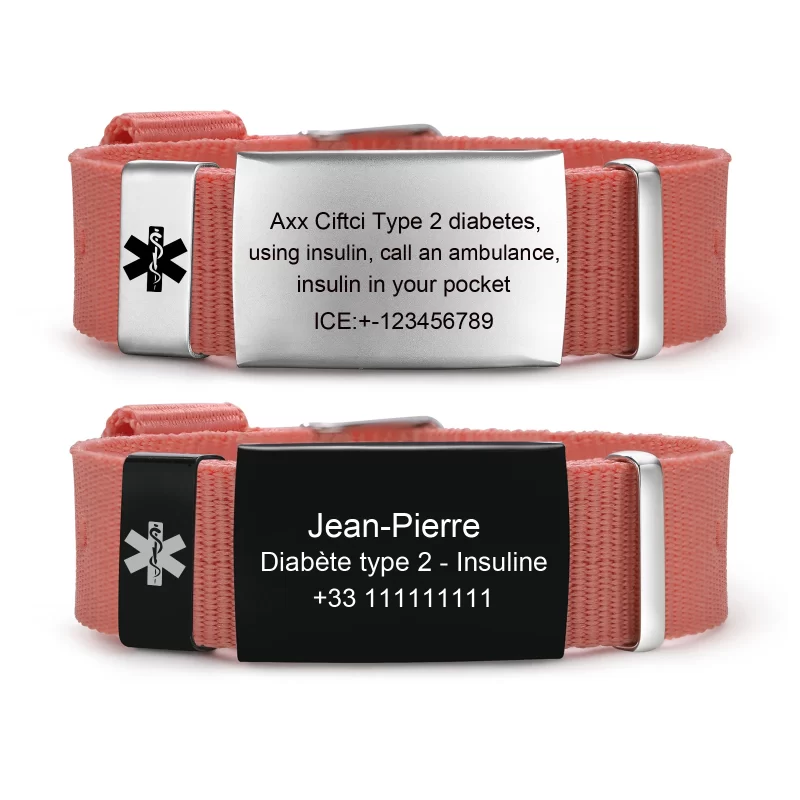 medical id bracelets for women