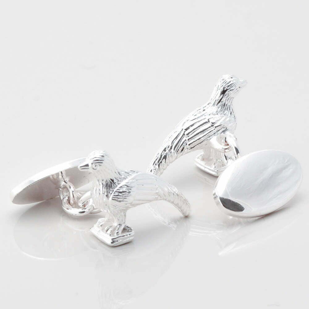 pheasant cufflinks