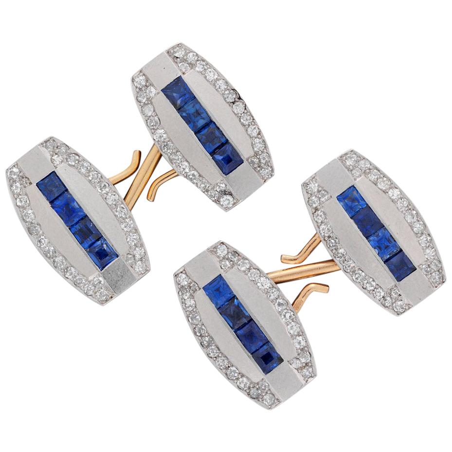 art deco cufflinks