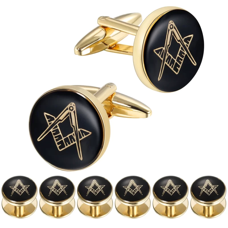 masonic cufflinks