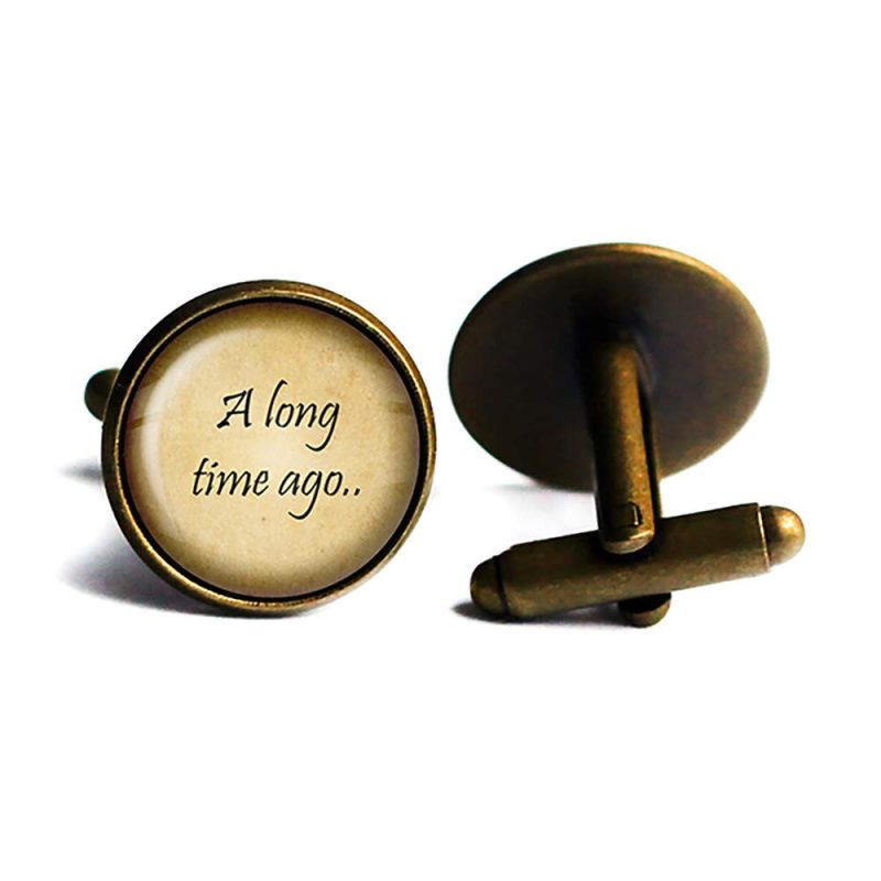 bronze cufflinks