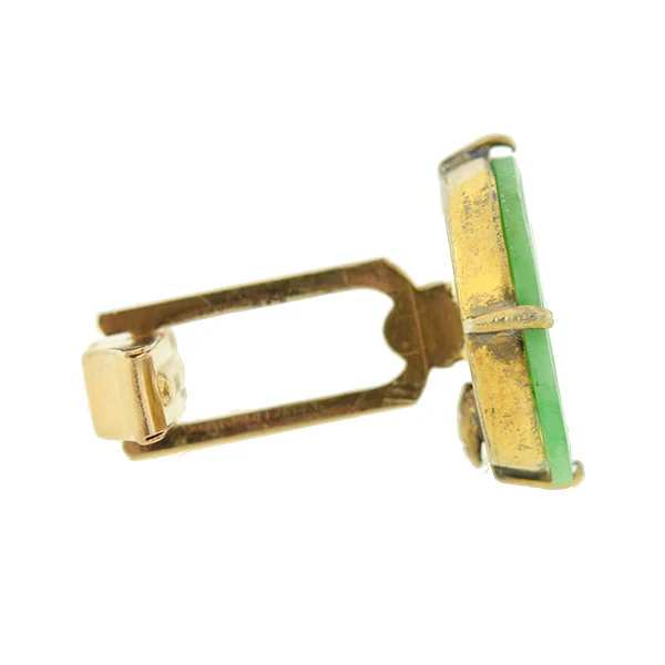 jade cufflinks