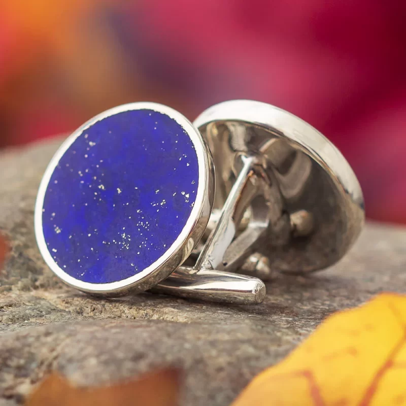 lapis lazuli cufflinks