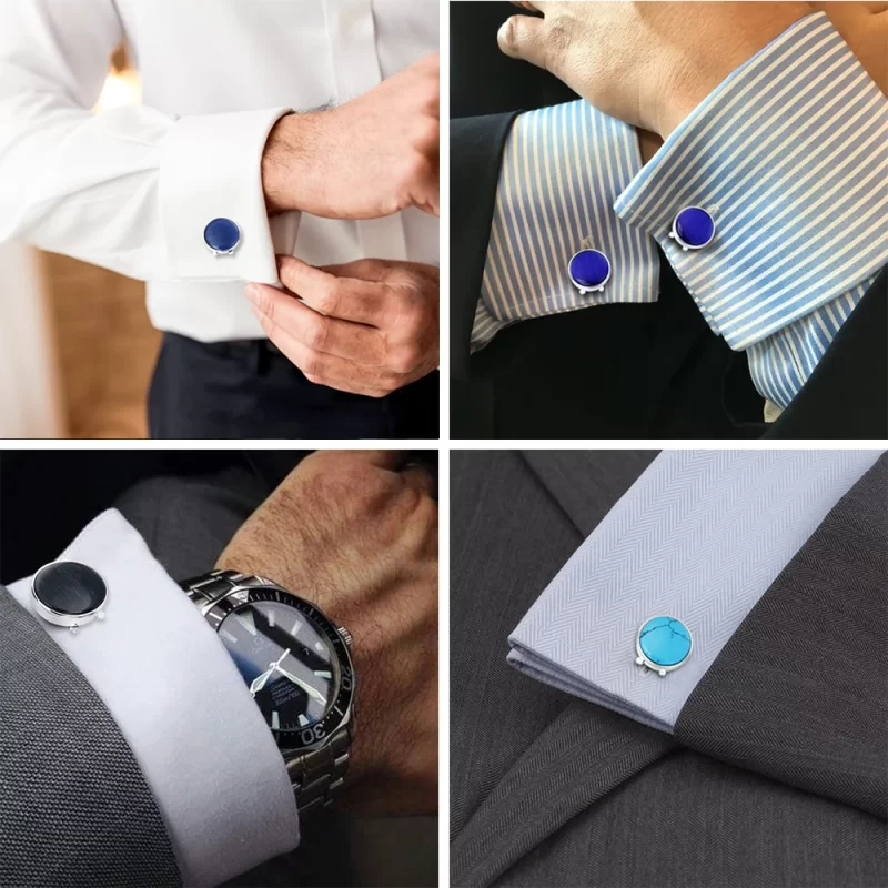 cufflinks with buttons