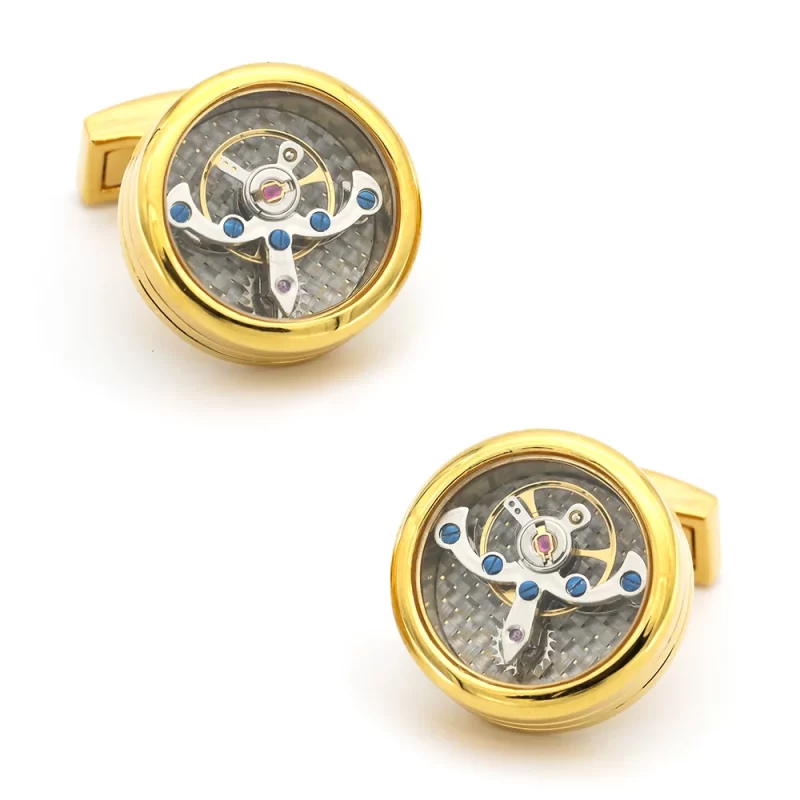 watch movement cufflinks