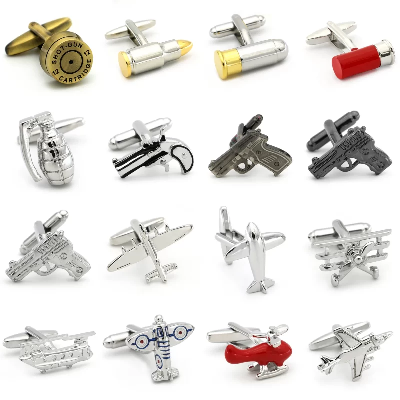 military cufflinks