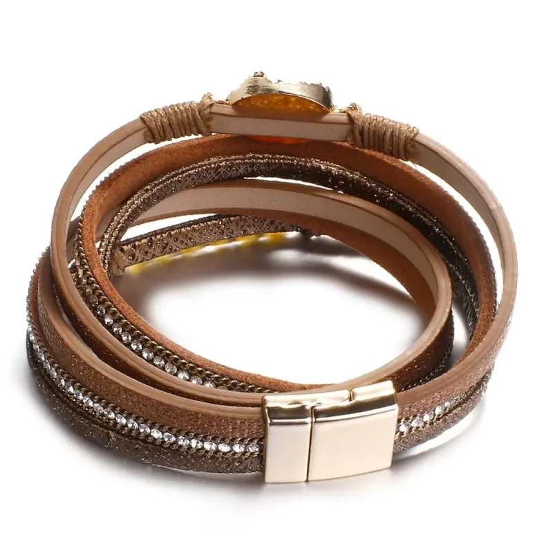 leather bracelets for women