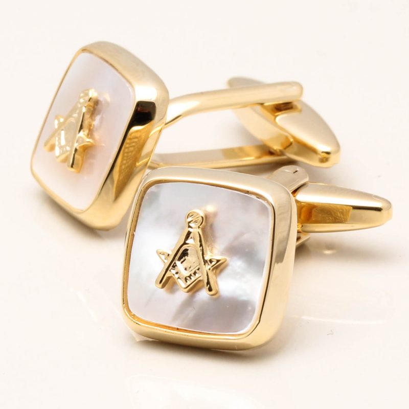 masonic cufflinks