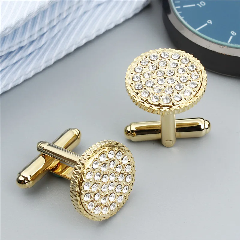 men's gold cufflinks