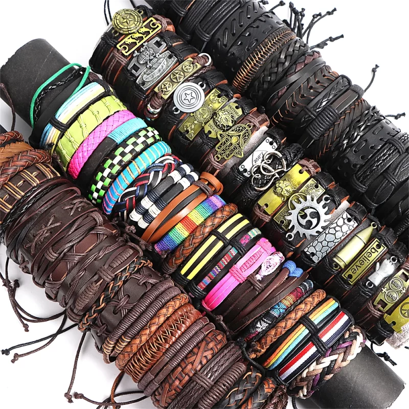 leather bracelets for women