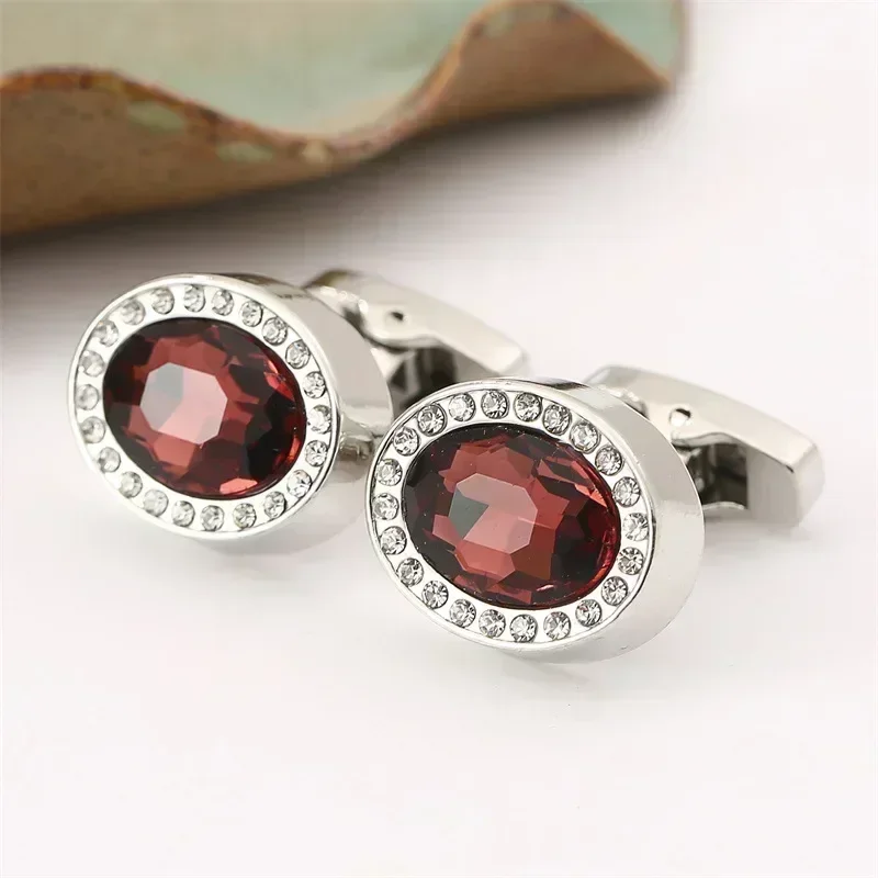 red cufflinks