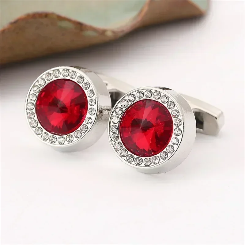 red cufflinks