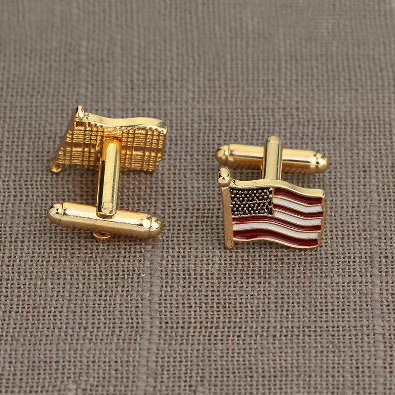 american flag cufflinks
