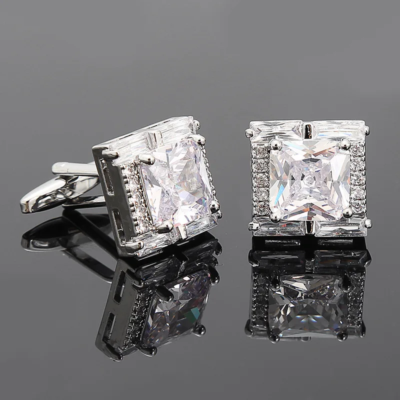 mens diamond cufflinks