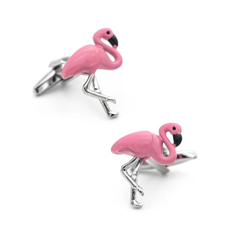 pink cufflinks