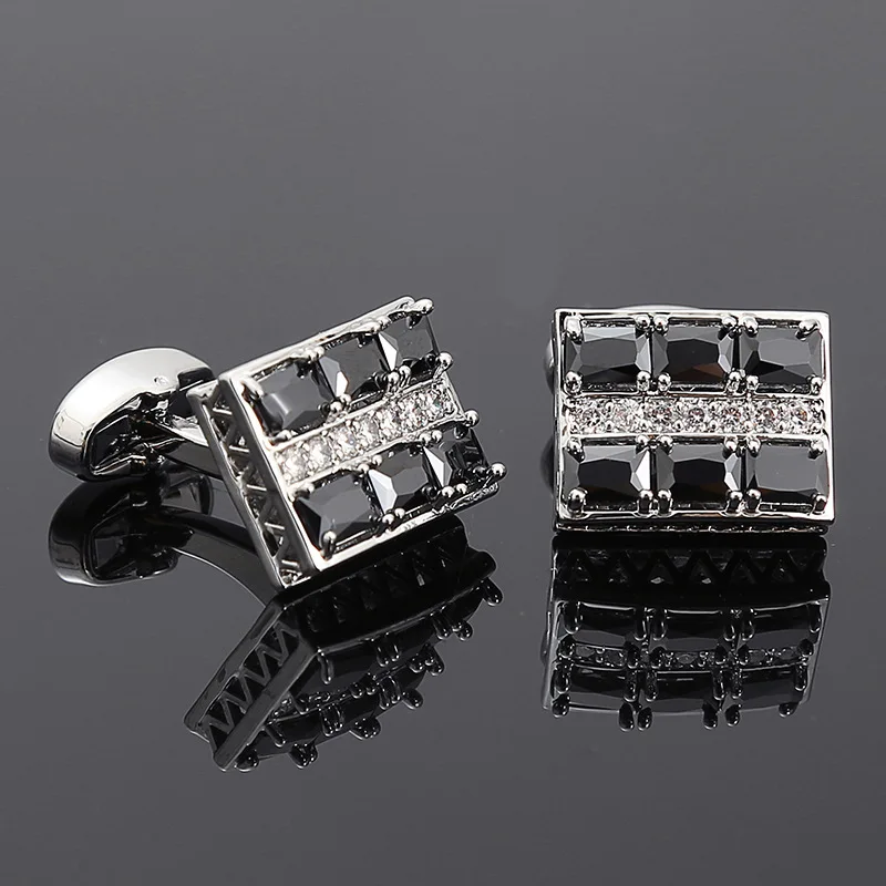 mens diamond cufflinks