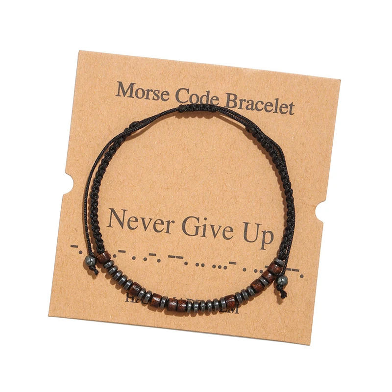 morse code bracelets