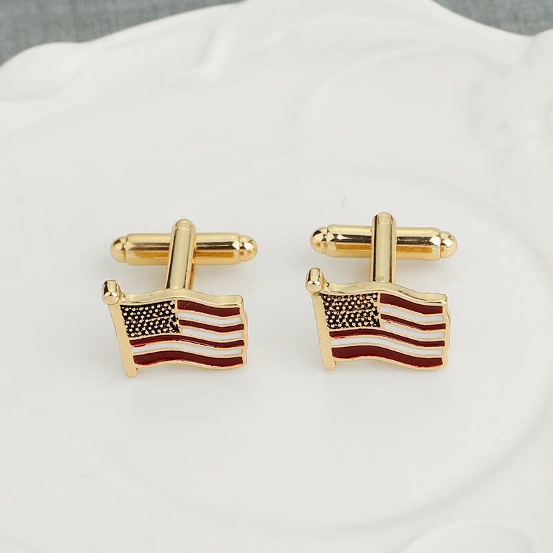 american flag cufflinks