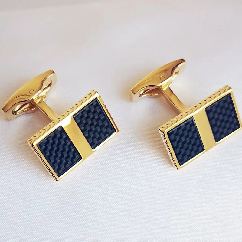 men's gold cufflinks