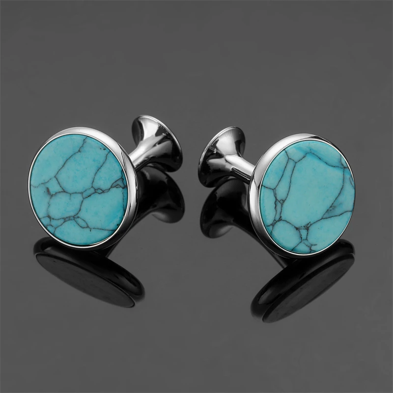 turquoise cufflinks