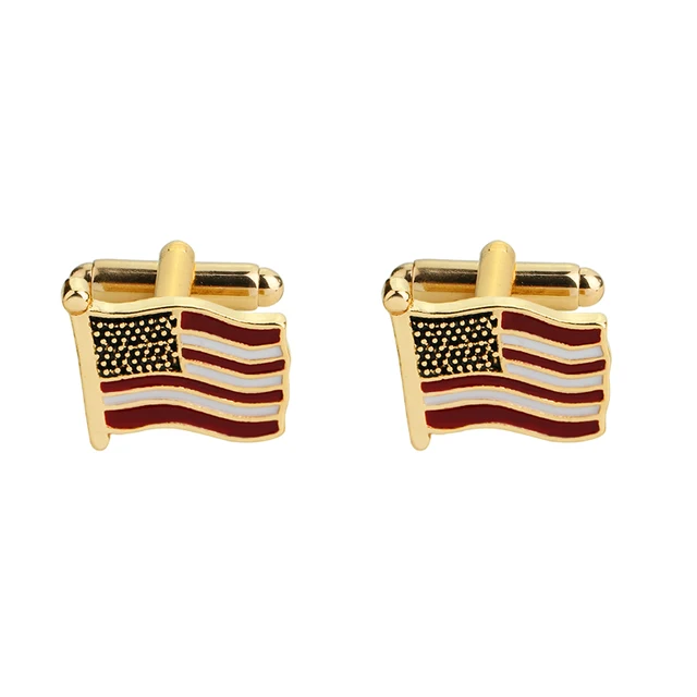 american flag cufflinks
