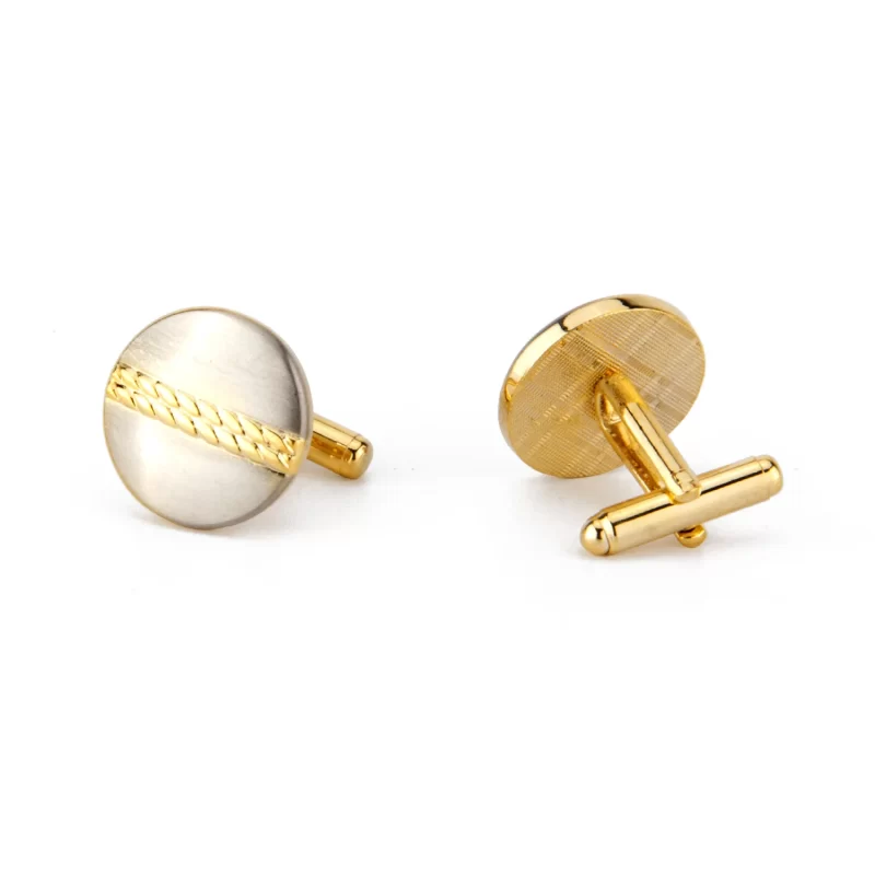 solid gold cufflinks