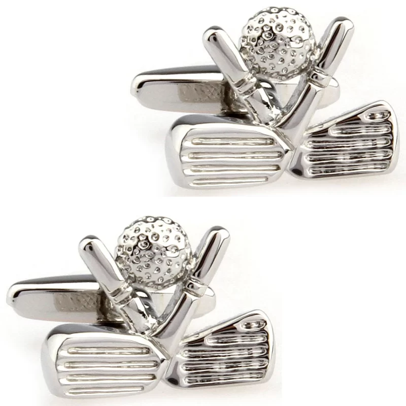 golf cufflinks