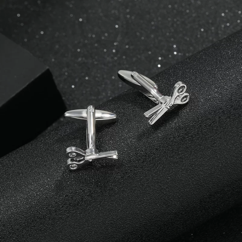 mens silver cufflinks