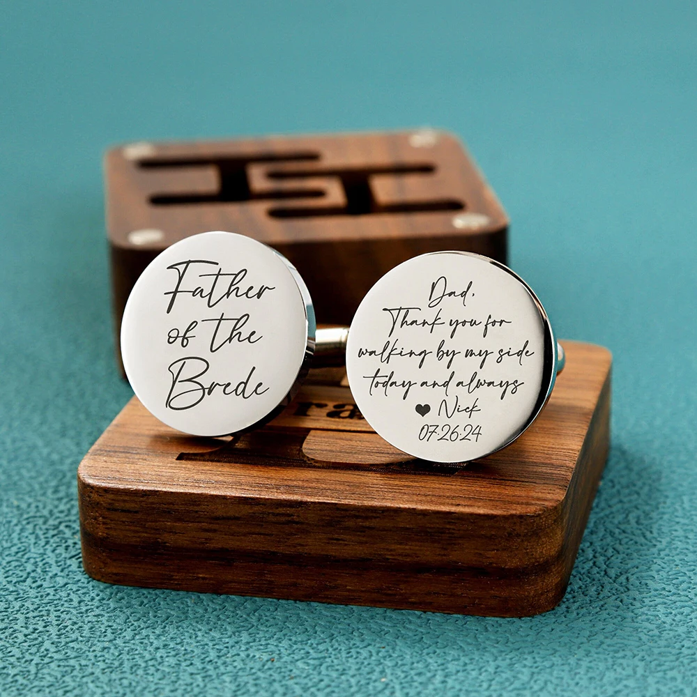 custom cufflinks for groomsmen