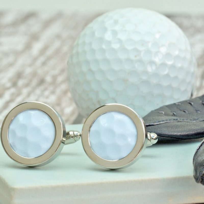 golf cufflinks