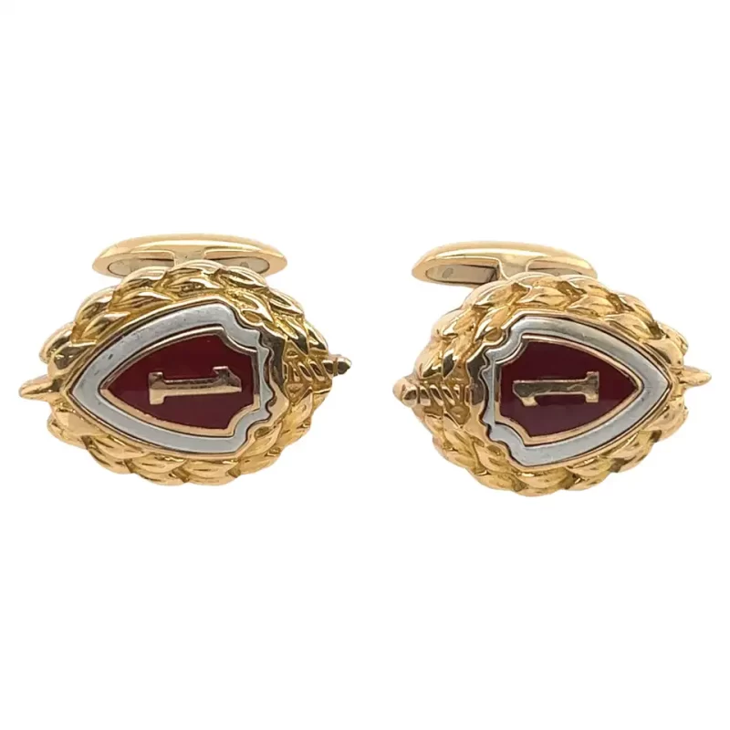 vintage 14k gold cufflinks