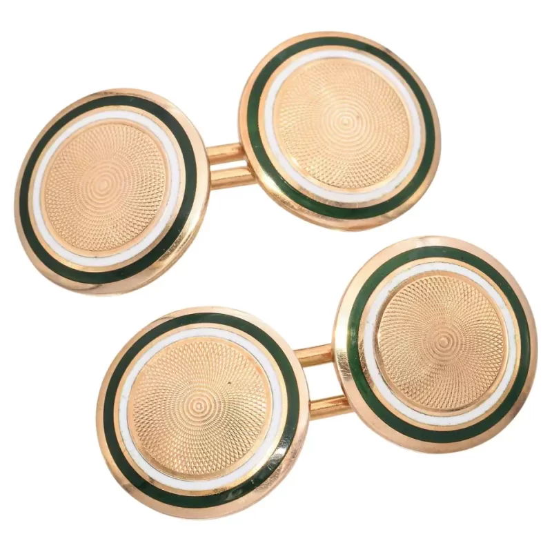 vintage 14k gold cufflinks