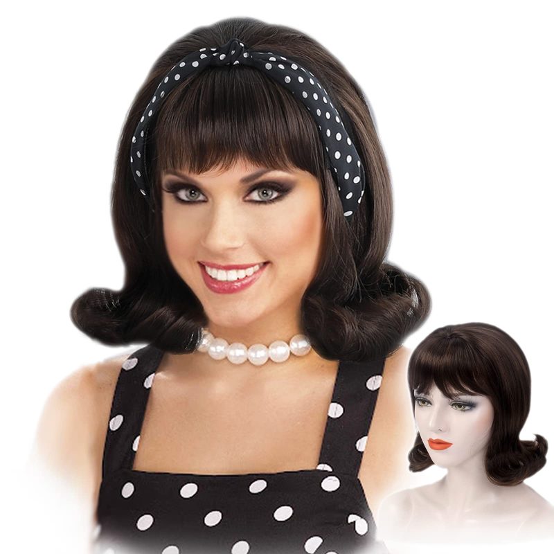 retro 60s hairstyles with headbands