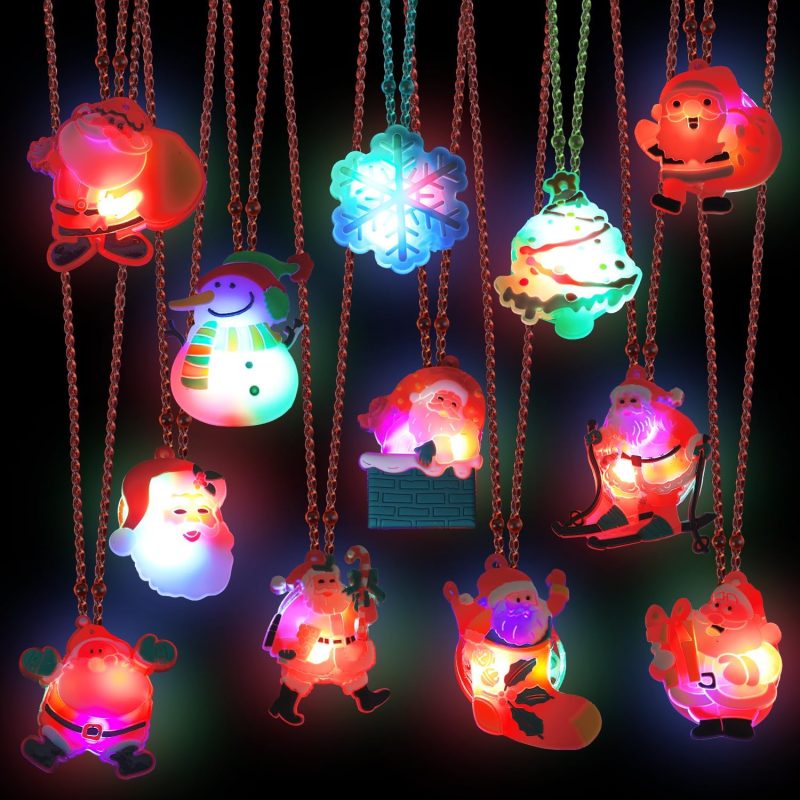 christmas necklace lights