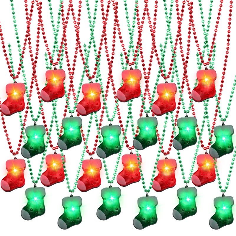 christmas necklace lights