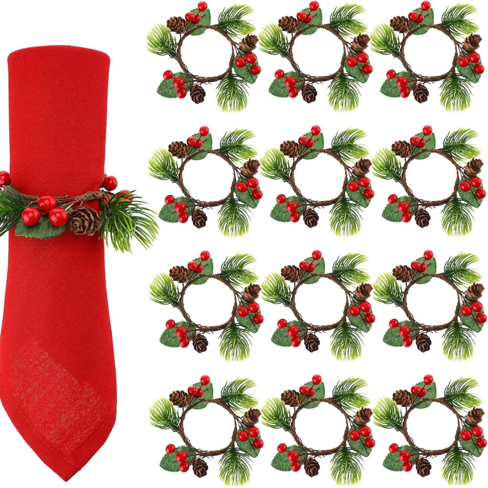 christmas napkin ring