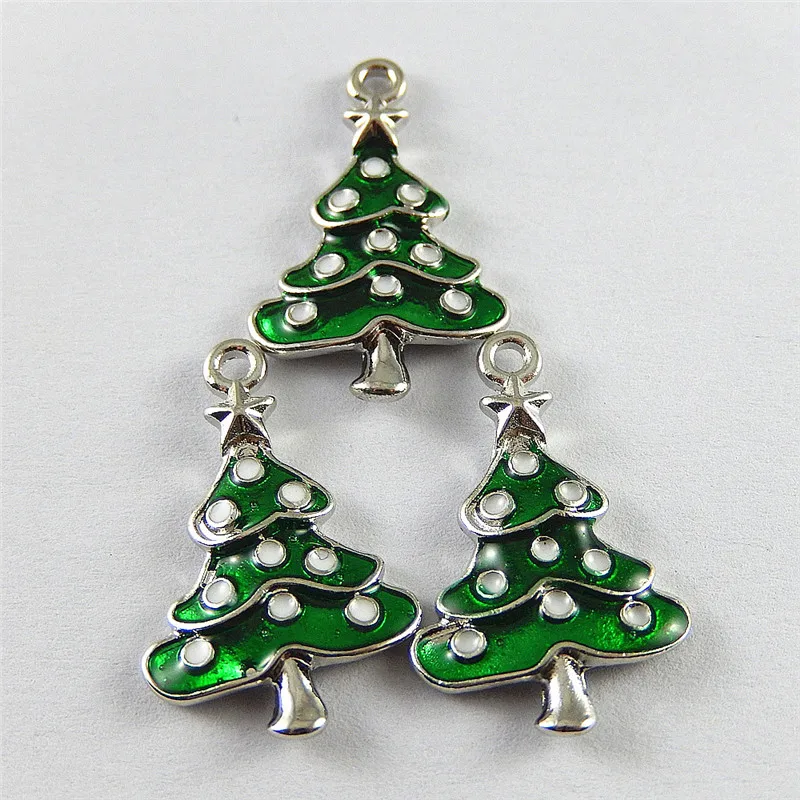 christmas tree necklace
