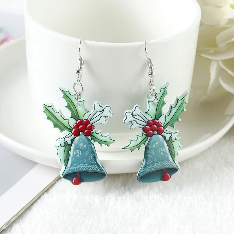 christmas earrings